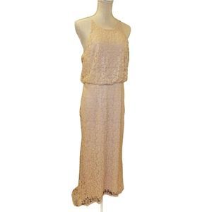 Adrianna Papell Formal Dress in Pink and sequins Size 8